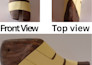 create printable PDF sandal or slipper patterns
